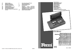 Руководство FERM MMM1005 Мультиметр