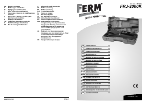 Manual de uso FERM TJM1002 Cric