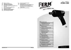 Bruksanvisning FERM CWM1001 Mutterdragare