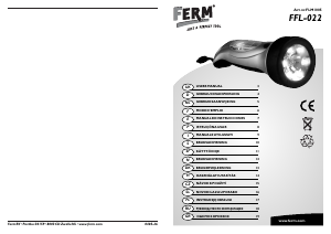 Mode d’emploi FERM FLM1005 Lampe de poche