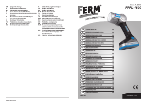 Instrukcja FERM FLM1009 Latarka