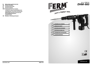 Εγχειρίδιο FERM HDM1010 Σφυρί κατεδάφισης