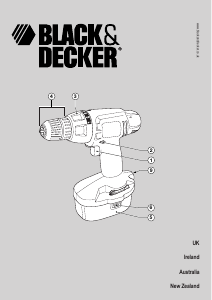 Handleiding Black and Decker CD96C Schroef-boormachine