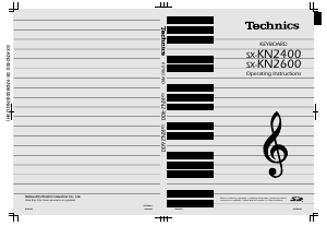 Manual Technics SX-KN2400 Digital Keyboard