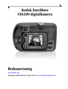 Bruksanvisning Kodak EasyShare CX6200 Digitalkamera