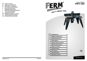 Manual FERM PRA1009 Workbench