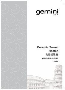Manual Gemini GCH20 Heater