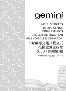 Manual Gemini GMTF1 Fan