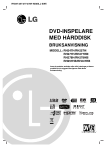 Bruksanvisning LG RH247H DVD spelare