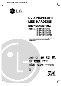 Bruksanvisning LG RH257H DVD spelare