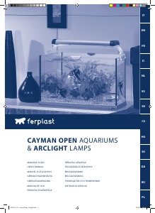Bruksanvisning Ferplast Cayman 80 Open Akvarium