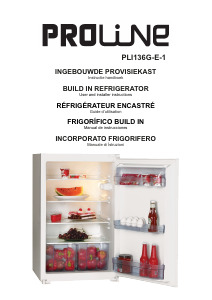 Mode d’emploi Proline PLI136G-E-1 Réfrigérateur