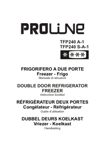 Mode d’emploi Proline TFP240A-1 Réfrigérateur combiné