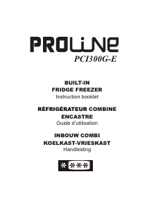 Manual Proline PCI300G-E Fridge-Freezer