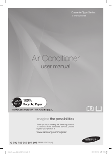 Handleiding Samsung ND1404HXEA Airconditioner