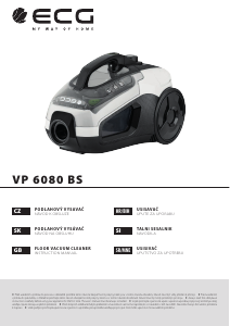 Manual ECG VP 6080 BS Vacuum Cleaner