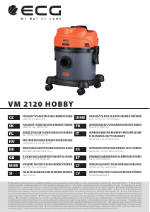 Návod ECG VM 2120 Hobby Vysávač