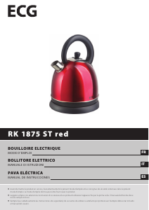 Manuale ECG RK 1875 ST Bollitore