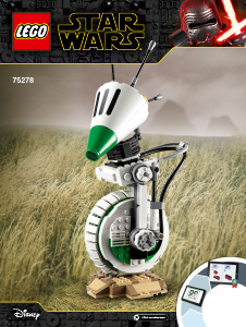 Käyttöohje Lego set 75278 Star Wars D-O