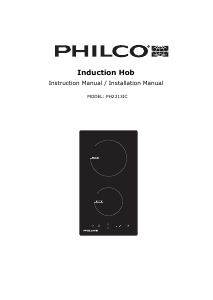 Manual Philco PH2313IC Hob