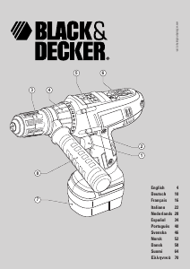 Manuale Black and Decker XTC183BK Trapano avvitatore