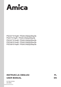Manual Amica PGCA7101AoB Hob