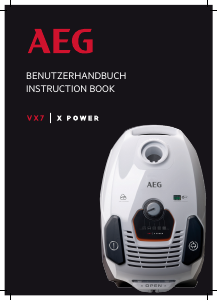 Manual AEG VX7-2-IW-S Vacuum Cleaner