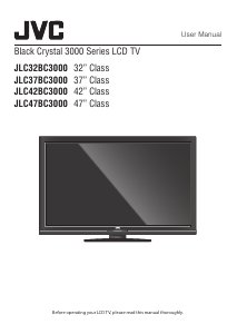 Manual JVC JLC32BC3000 LCD Television