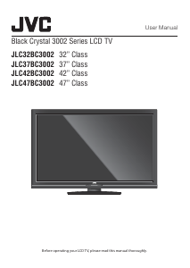 Manual JVC JLC32BC3002 LCD Television