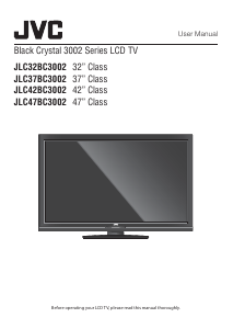 Manual JVC JLC37BC3002 LCD Television
