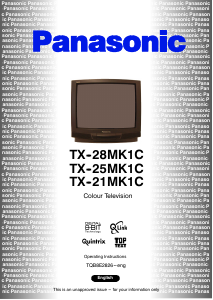 Handleiding Panasonic TX-25MK1C Televisie