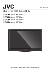 Manual JVC JLC42BC3000 LCD Television
