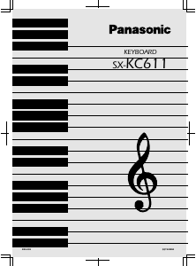 Manual Panasonic SX-KC611 Digital Keyboard