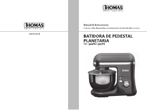 Manual de uso Thomas TH-905PN Batidora de pie