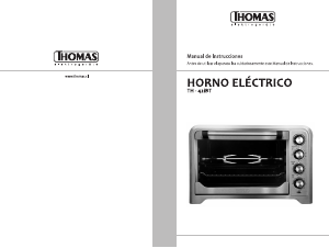 Manual de uso Thomas TH-42iBT Horno