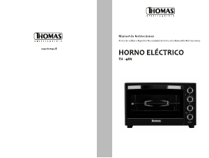 Manual de uso Thomas TH-48N Horno