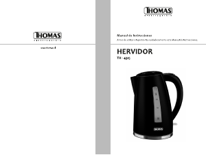 Manual de uso Thomas TH-4315N Hervidor