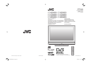 Bruksanvisning JVC LT-26DA8ZU LCD TV