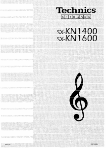 Handleiding Technics SX-KN1400 Keyboard