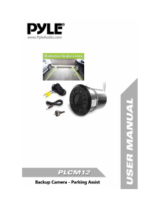 Manual Pyle PLCM12 Reversing Camera