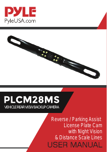 Handleiding Pyle PLCM28MS Achteruitrijcamera
