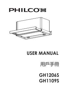 Manual Philco GH1206S Cooker Hood