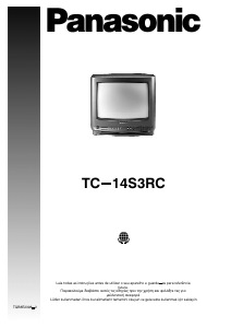 Kullanım kılavuzu Panasonic TC-14S3RC Televizyon