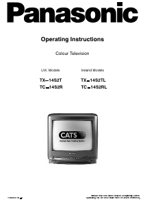 Handleiding Panasonic TX-14S2T Televisie