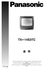 Handleiding Panasonic TX-14S3TC Televisie