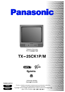 Használati útmutató Panasonic TX-25CK1P Televízió