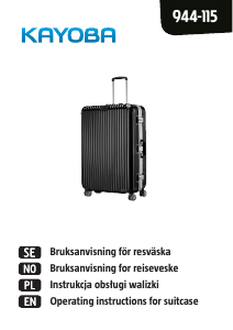 Manual Kayoba 944-115 Suitcase