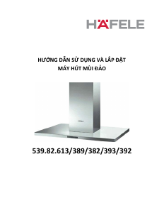 Hướng dẫn sử dụng Häfele 539.82.389 Mũ đầu bếp