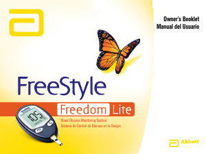 Handleiding Abbott FreeStyle Freedom Lite Bloedglucosemeter