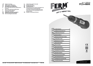 Manual de uso FERM CDM1044 Atornillador